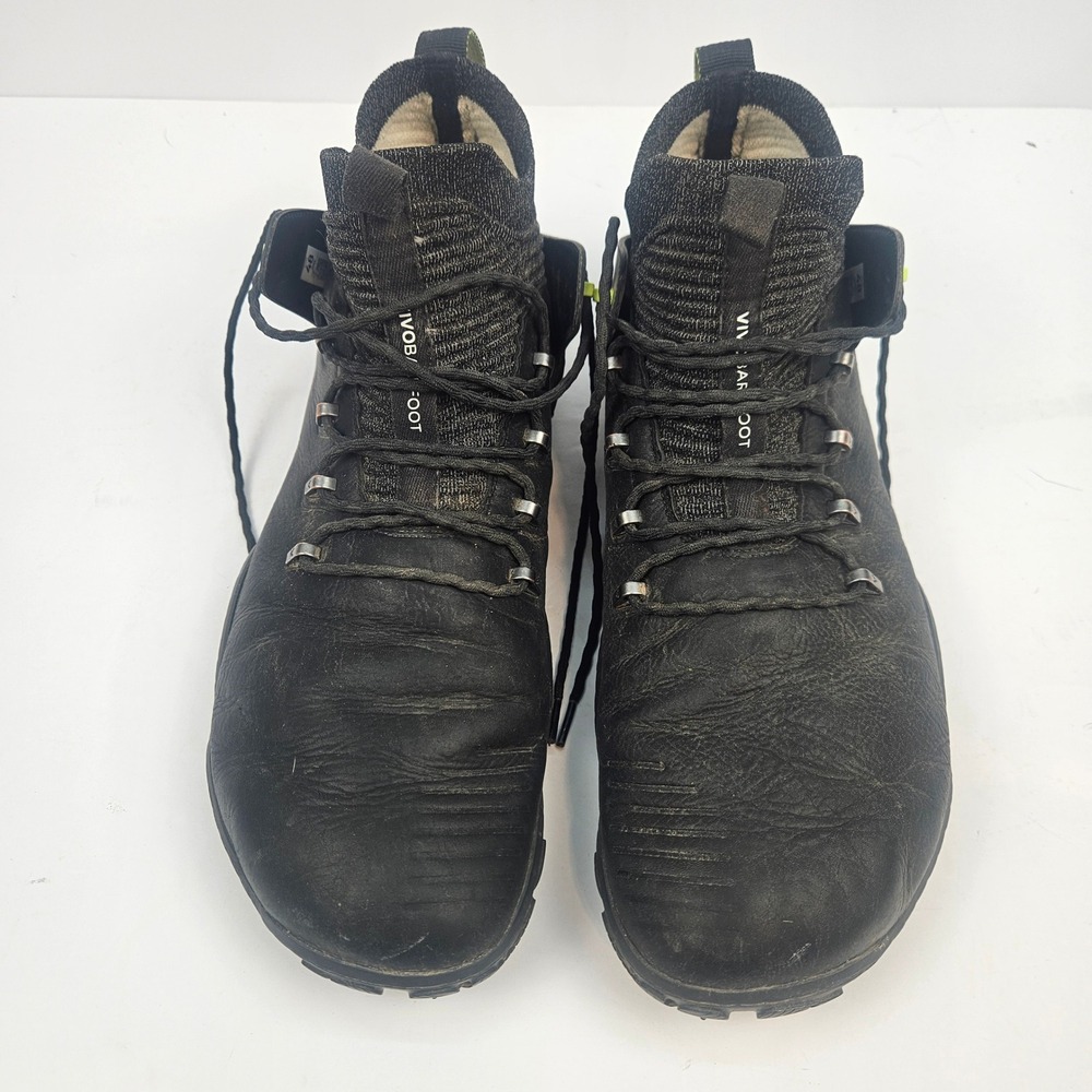 Vivobarefoot Magna Forest Esc Mens 48 14 Black Good Michelin Sole Hiking Boots